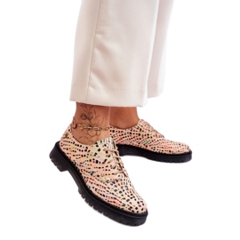 Step in style Sapatos Oxford Modelo Maciejka 04087-18 Laranja/Preto - Entre com estilo Step in style Sapatos Oxford Modelo Maciejka 04087-18 Laranja/Preto - Entre com estilo