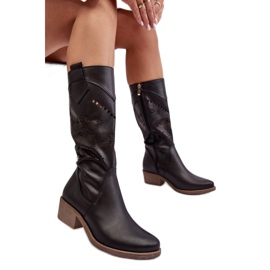 Step in style Botas Modelo Sierra 4043 Pretas – Entre com estilo preto Step in style Botas Modelo Sierra 4043 Pretas – Entre com estilo preto