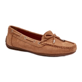 Step in style Mocassins Modelo Si Passione FT246 Camel - Entre com estilo marrom