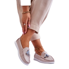 Step in style Mocassins Modelo Lanzarot 23PB08-5372 Rosa Claro - Entre com estilo