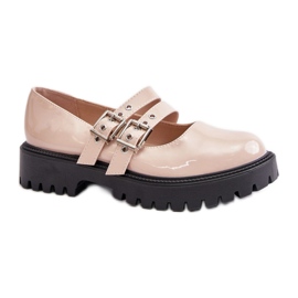 Step in style Calçado Modelo Terione 3231 Bege Lakier - Entre com estilo