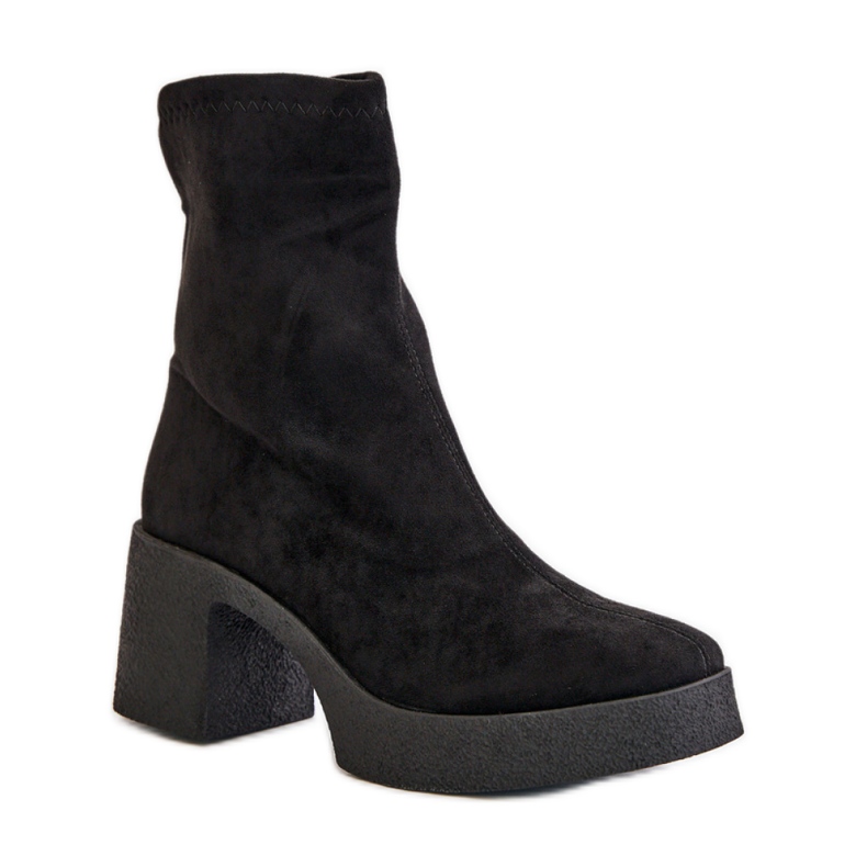 Step in style Botas Modelo S.Barski HY42-739 Pretas - Entre com estilo preto