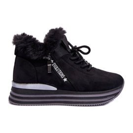 Step in style Calçado Esportivo Modelo Jamarie 21-Q99 Preto - Entre com estilo