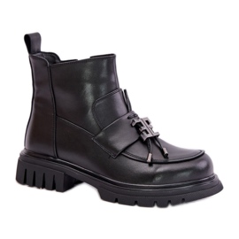 Step in style Botas Modelo Asperra 24BT15-7455 Pretas - Entre com estilo preto Step in style Botas Modelo Asperra 24BT15-7455 Pretas - Entre com estilo preto