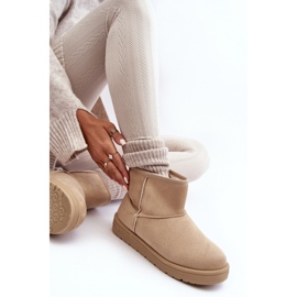 Step in style Botas de neve Modelo Big Star MM274160 Bege - Entre com estilo