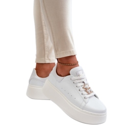 Vinceza Tênis plataforma feminino Branco Vinceza Tênis plataforma feminino Branco