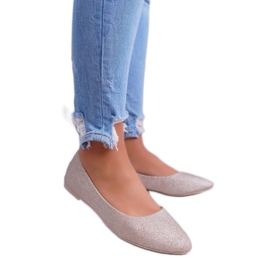 Step in style Sapatilhas Modelo Tiffy CC200P Gold - Entre com estilo amarelo