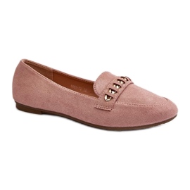 Step in style Mocassins Modelo Aredilla 9988-73 Rosa – Entre com estilo