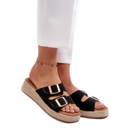 Chinelos Sandália Modelo C-315 Preto Chinelos Sandália Modelo C-315 Preto