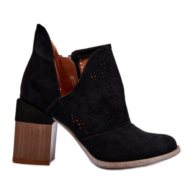 Step in style Botas Modelo Niartima A5722 Pretas - Entre com estilo preto
