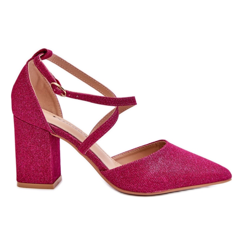 Step in style Bombas Modelo Galaxy LY-9237-4 Fúcsia - Entre com estilo rosa