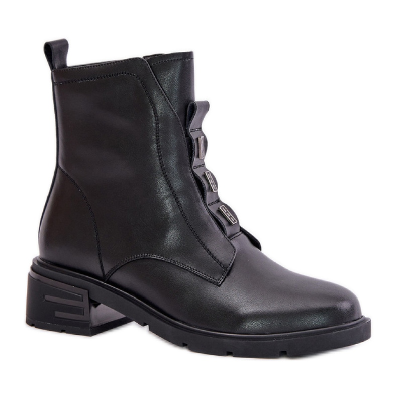 Evento Botins rasos femininos preto