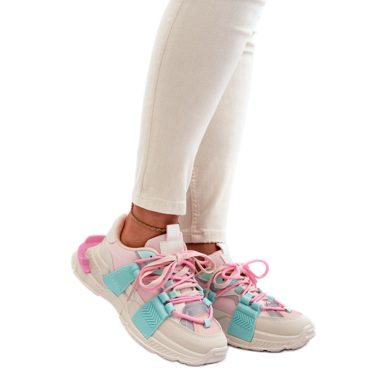 Calçado Esportivo Modelo BL357P Rosa/Menta