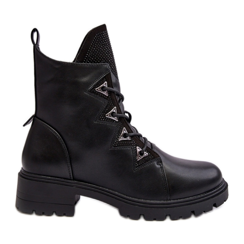 Modelo S.Barski HY93-52A Botas pretas preto
