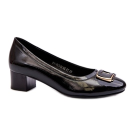 Step in style Bombas Modelo Enollia 58248 Preta – Entre com estilo preto