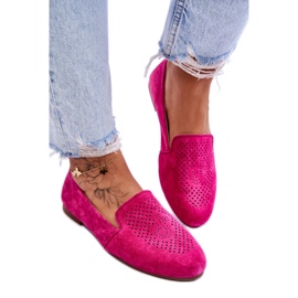 Mocassins Modelo LR29515 Fúcsia rosa