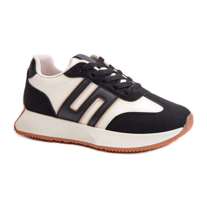 Calçados esportivos femininos da moda preto