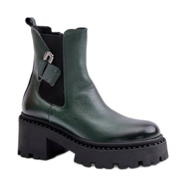 Modelo Zazoo Botas Verde Escuro preto Modelo Zazoo Botas Verde Escuro preto
