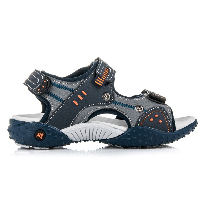 American Club Sandálias para um menino azul