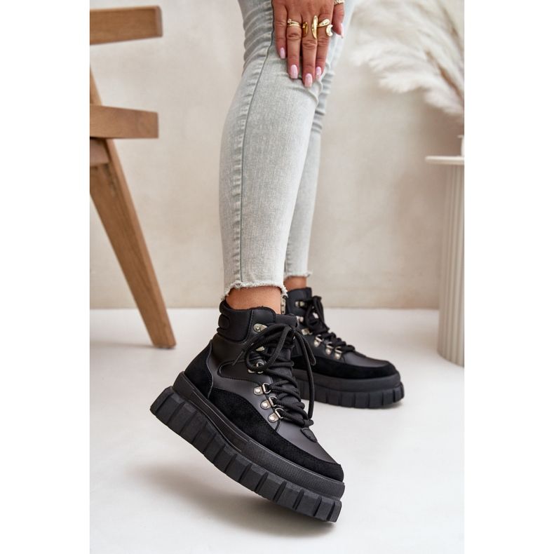 Step in style Botas Modelo Jelenia 24BT26-7928 Pretas - Entre com estilo preto