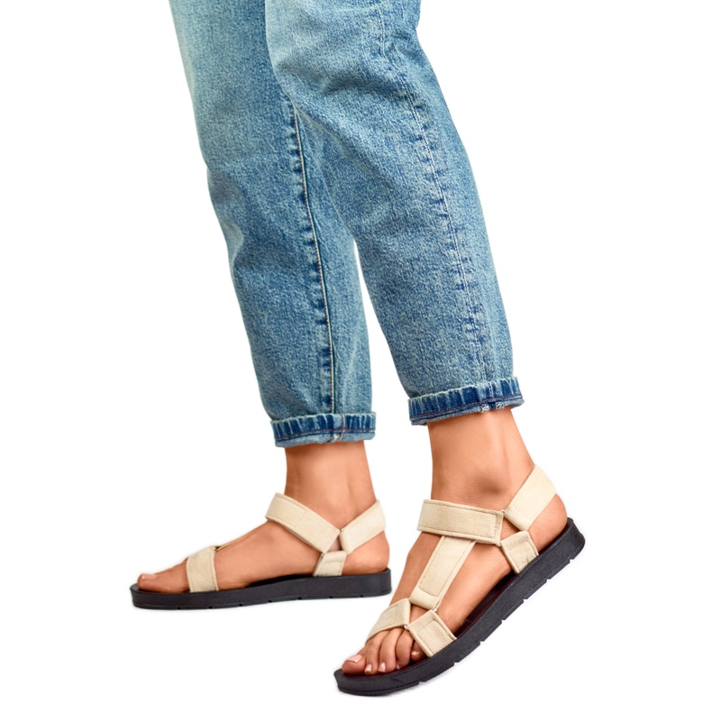 Sandálias Modelo LEI530BE Bege - PRIMO