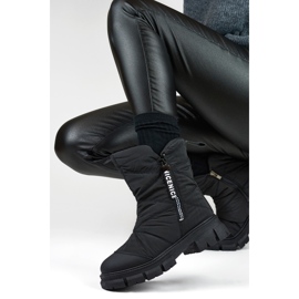 Botas de neve Modelo 9312-21B Pretas - PRIMO preto