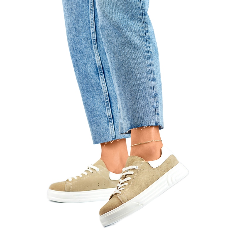 Calçados esportivos femininos GD-XF-113BE bege