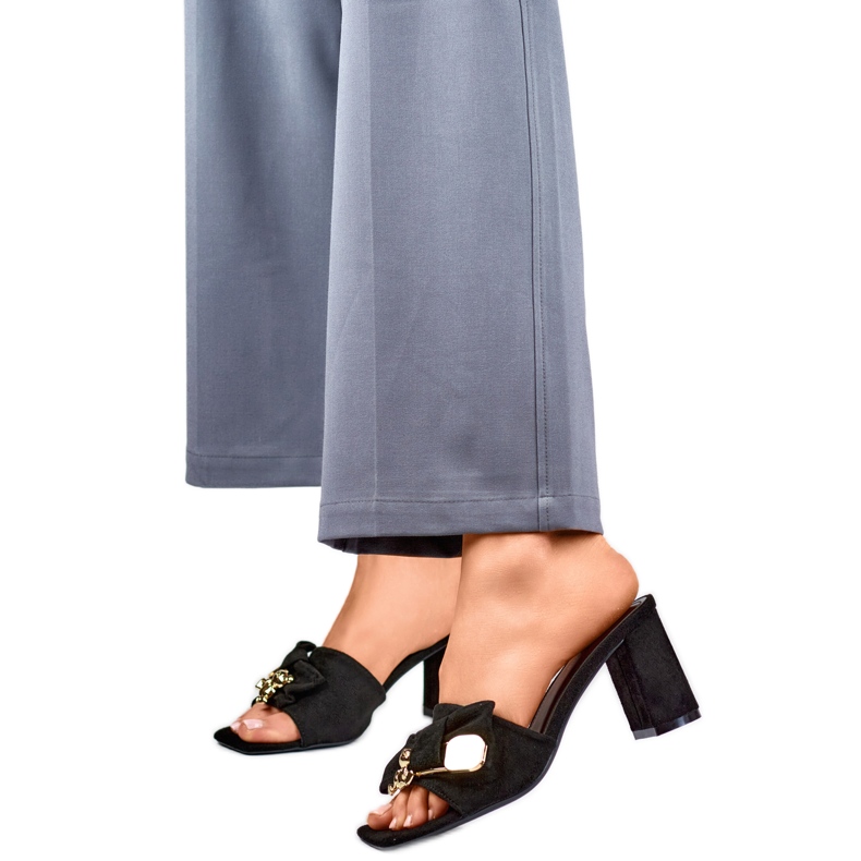 Chinelos Sandália Modelo 8734B Preto