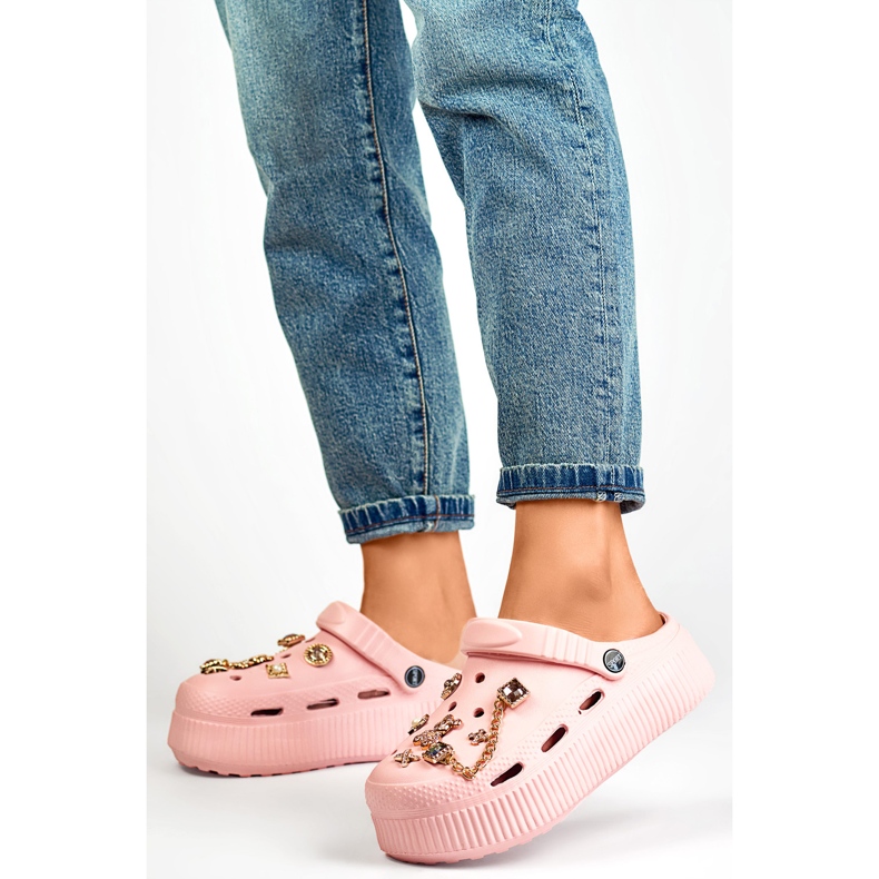 Chinelos Sandália Modelo PT-1P Rosa - PRIMO