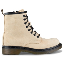 Botas de trabalho femininas H1080BE bege