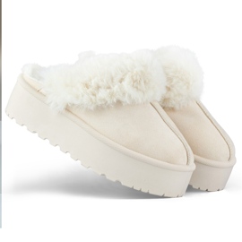 Chinelos isolados femininos 81366-3BE bege