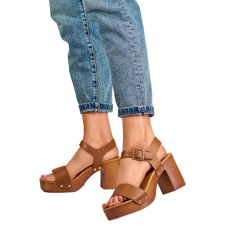 Sandálias Femininas 3993CA castanho