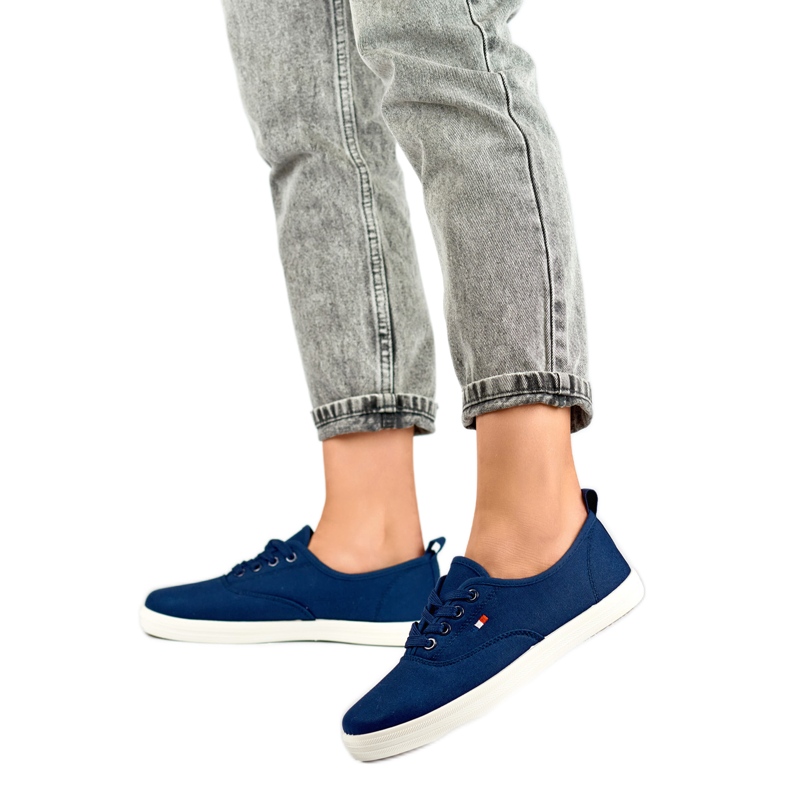 Tênis feminino HB-6N, azul marinho