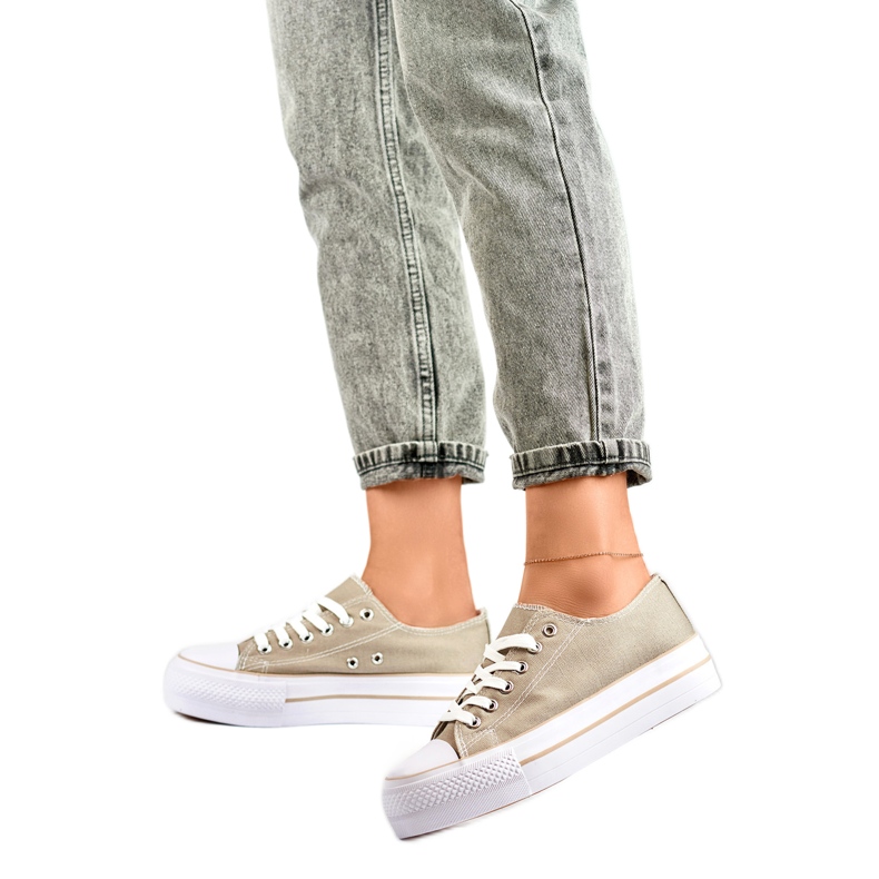 PRIMO Tênis Modelo QY832-36D.G Cinza