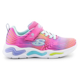 Sapatos Skechers S-Lights Wavy Beams 302338L-PKMT rosa