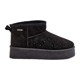 Botas de neve com decoração na plataforma Big Star OO274A105 Preto