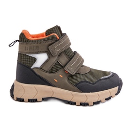 Botas de neve infantis isoladas Big Star OO374129 Caqui verde