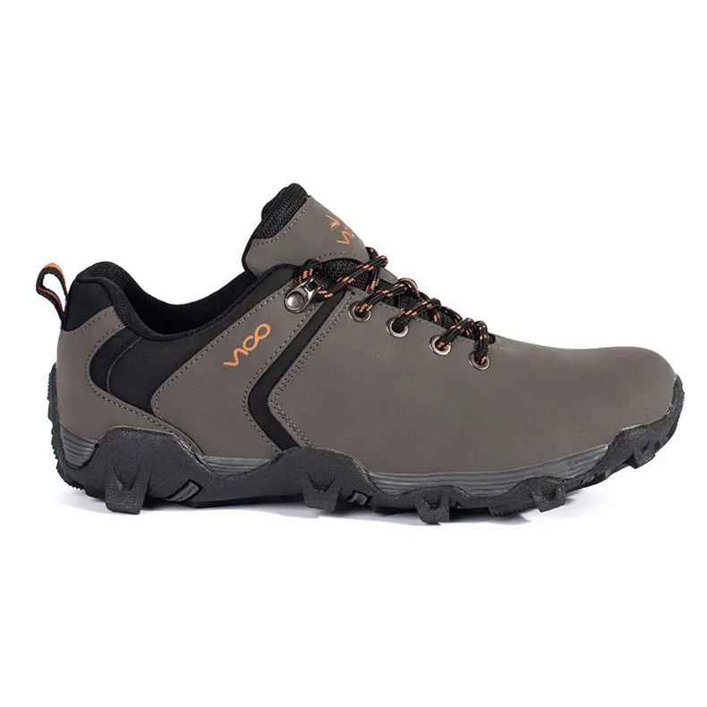 Vico Sapatos de trekking masculinos cinza