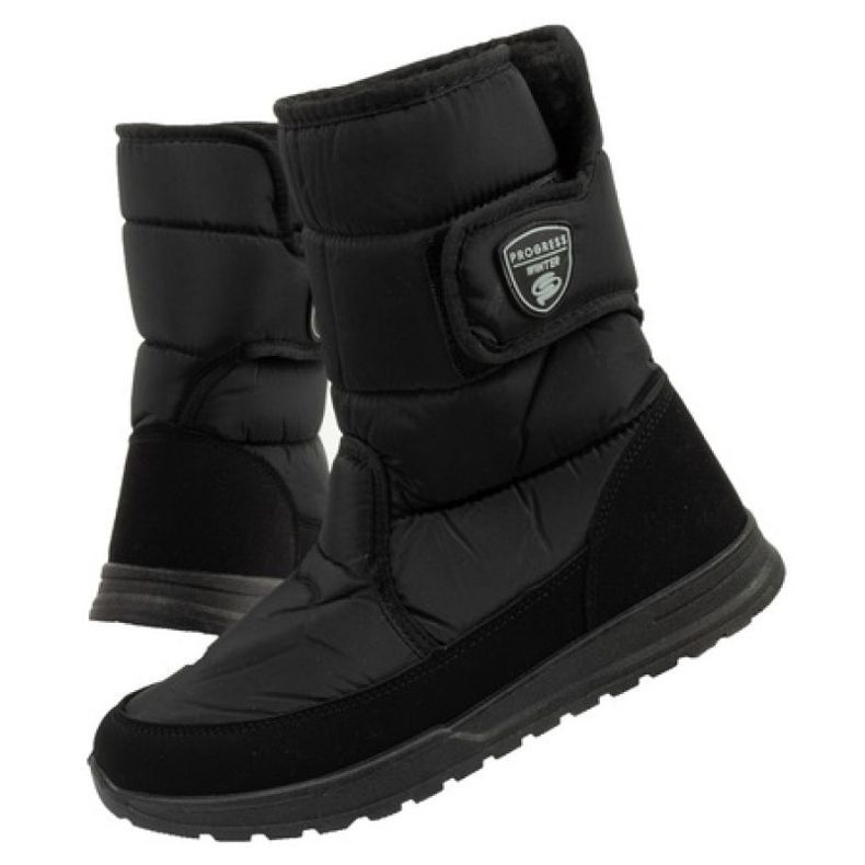 Progress Sapatos de inverno Progres PROGJ-24-157 preto Progress Sapatos de inverno Progres PROGJ-24-157 preto