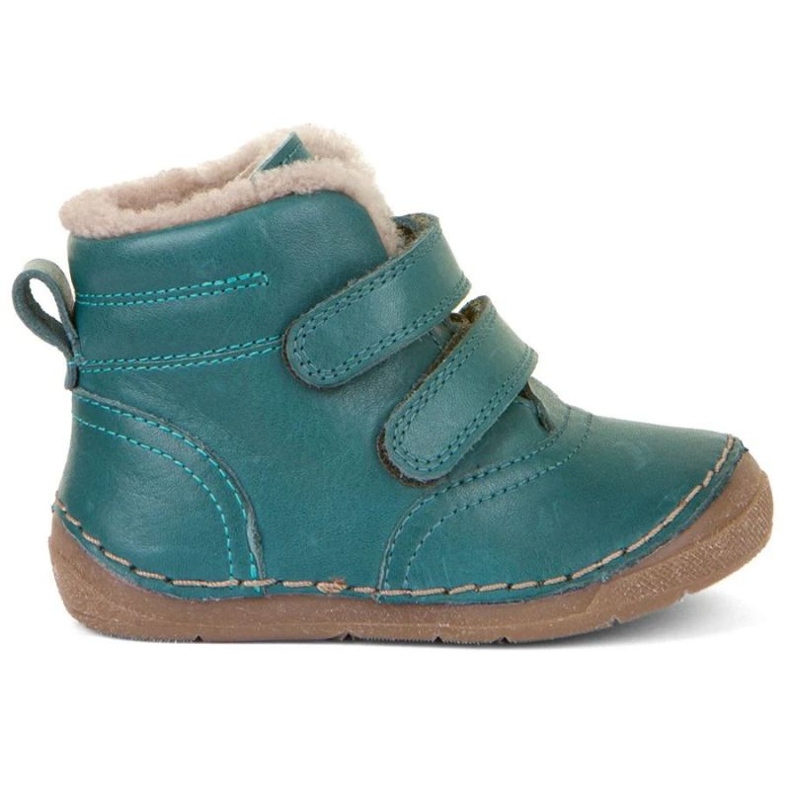 Botas Froddo com isolamento de inverno e velcro (G2110113-6) verde