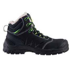Botas de trabalho URGENTE com biqueira de metal, isolamento de inverno 138/S1 preto