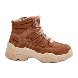 Botas isoladas femininas Lee Cooper LCJ-24-03-3061L marrom