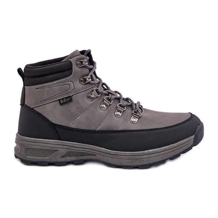 Botas de caminhada isoladas masculinas Lee Cooper LCJ-24-03-3033M cinza