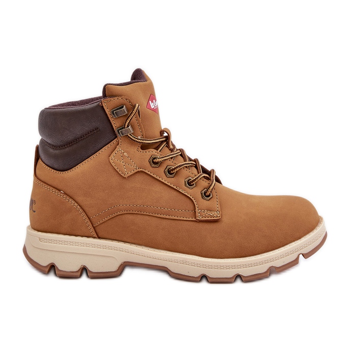 Sapatos de caminhada masculinos Lee Cooper Trappers LCJ-24-01-2949 Camelo castanho