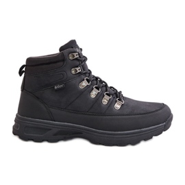 Botas de caminhada masculinas isoladas Lee Cooper LCJ-24-03-3034M pretas preto