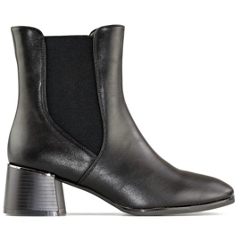Botas femininas, botas de inverno confortáveis, ligeiramente isoladas preto