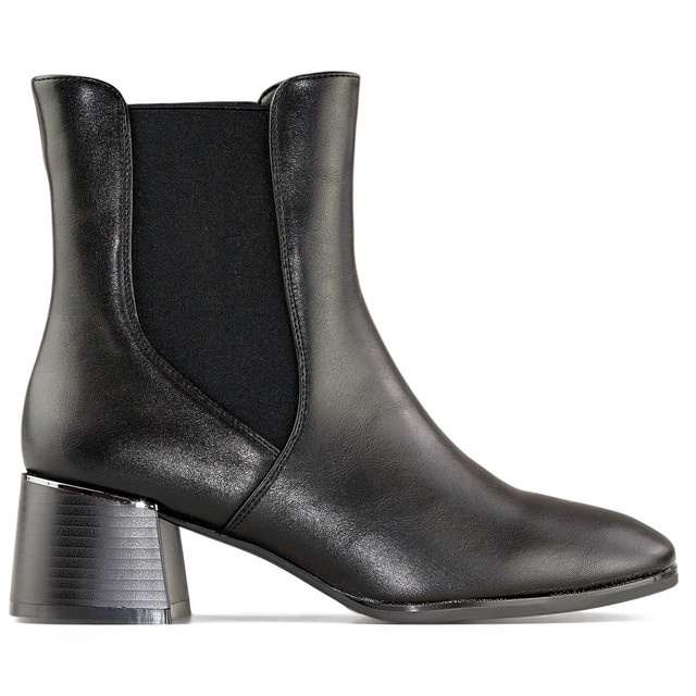 Botas femininas, botas de inverno confortáveis, ligeiramente isoladas preto