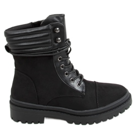 Botas de trabalho femininas Gaba Black preto