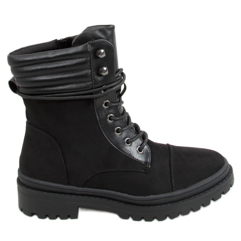 Botas de trabalho femininas Gaba Black preto