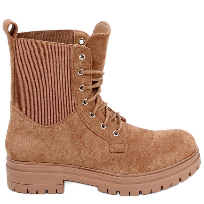 Botas com atacadores Vecna ​​​​Caqui castanho